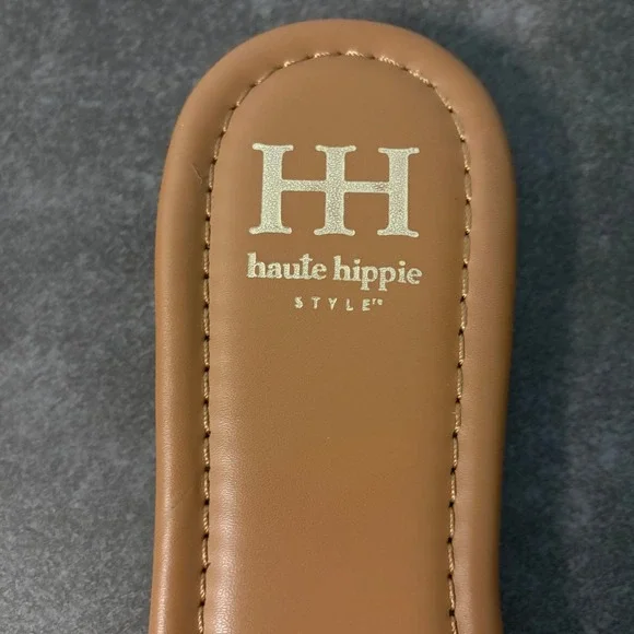 Haute Hippie Sandals Beaded Embroidered Slip on Women's sz 9 Boho Hippie Spring - Picture 10 of 10